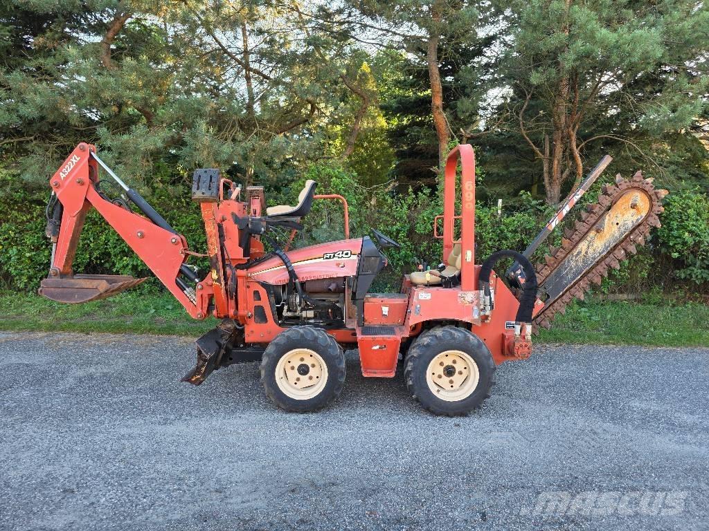 Ditch Witch RT 40 Tranšeju racēji