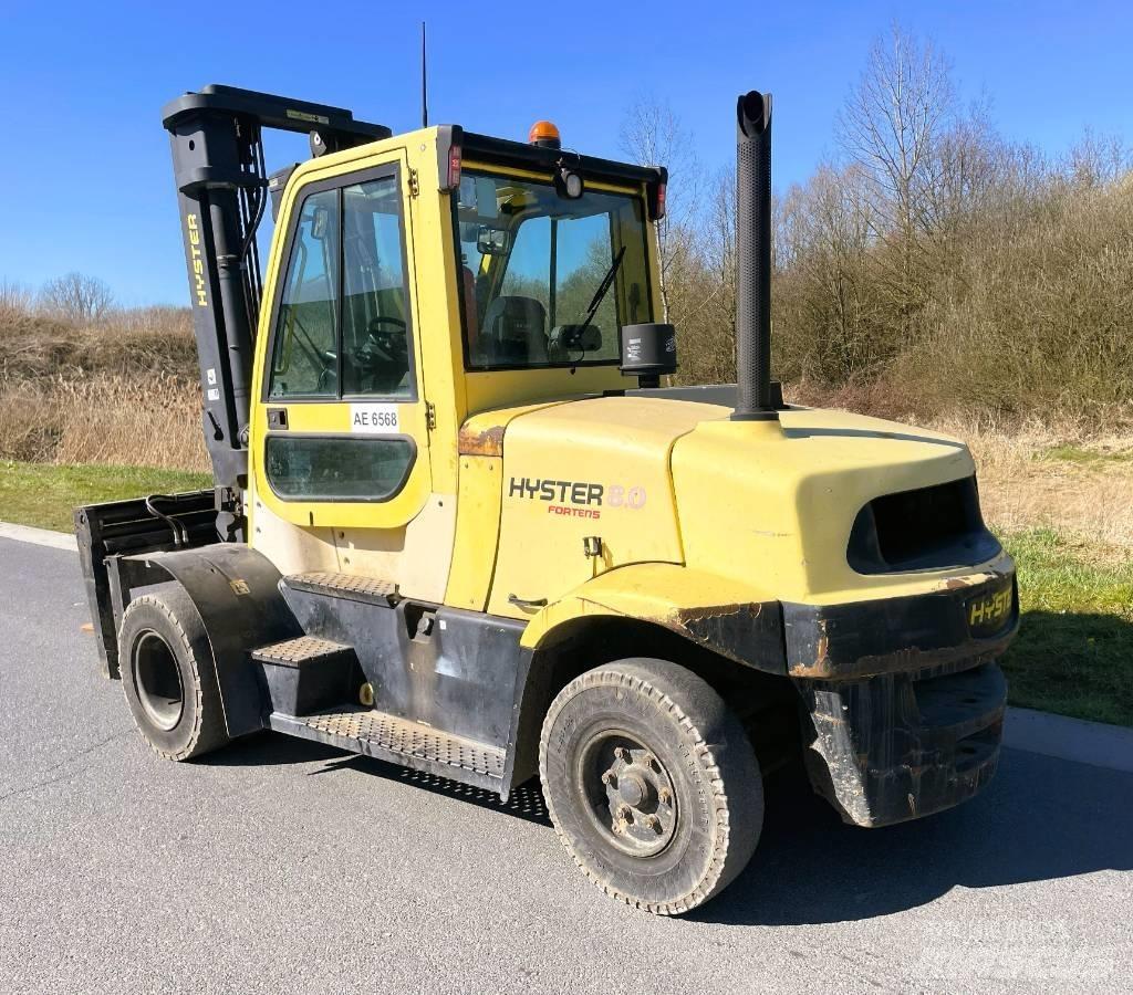 Hyster H8.0FT -6 Tehnika ar dīzeļa dzinēju