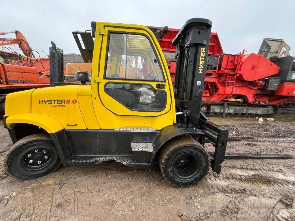 Hyster H 80 FT Tehnika ar dīzeļa dzinēju
