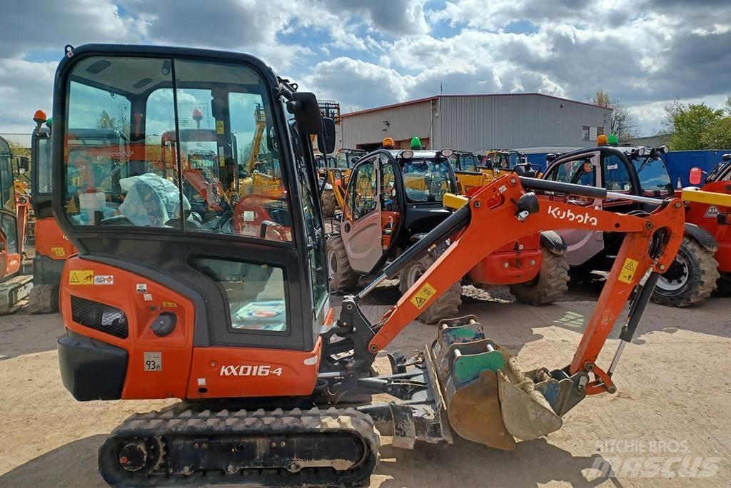 Kubota KX016-4G Mini ekskavatori < 7 t