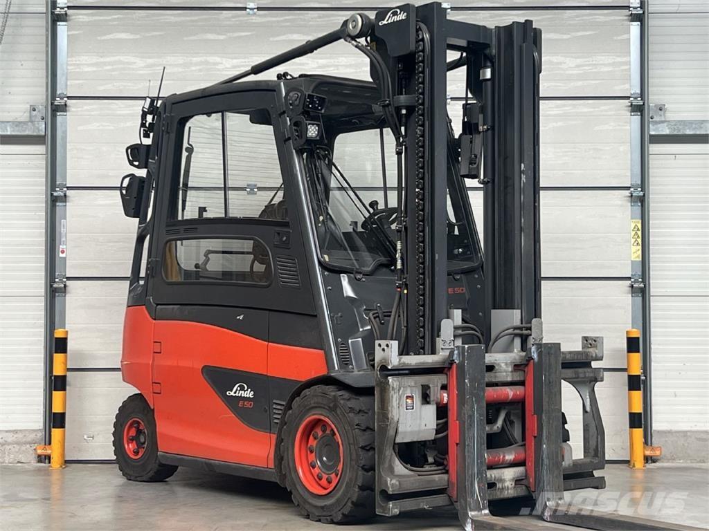 Linde E 50HL-01 Elektriskie iekrāvēji