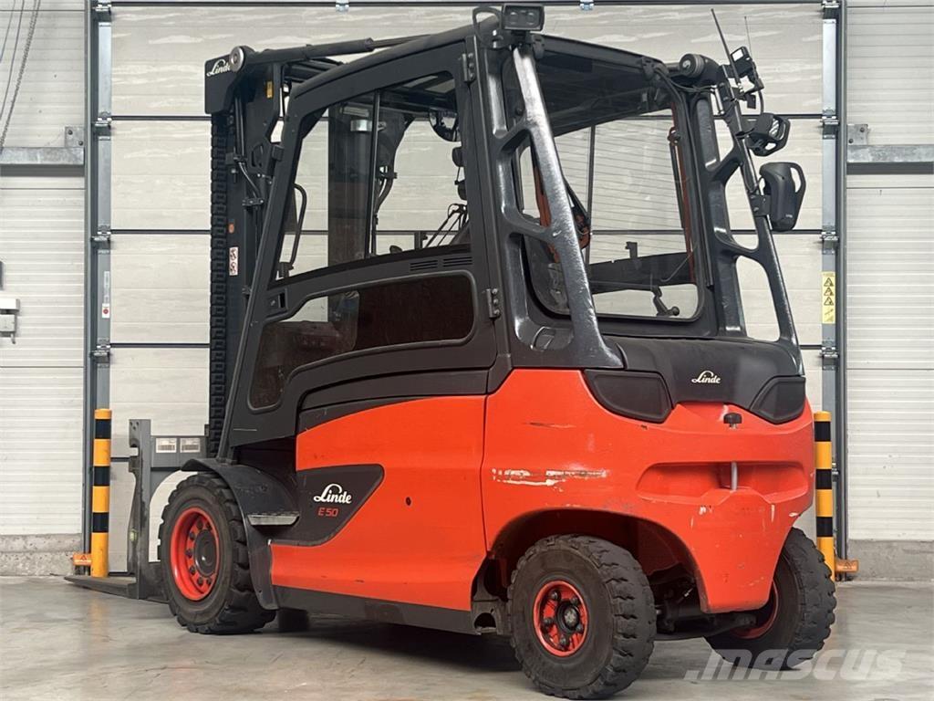 Linde E 50HL-01 Elektriskie iekrāvēji