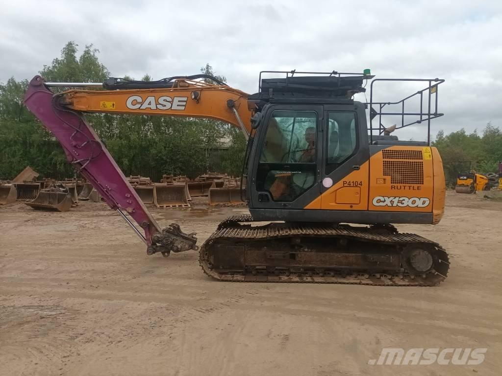 CASE CX 130 D Kāpurķēžu ekskavatori