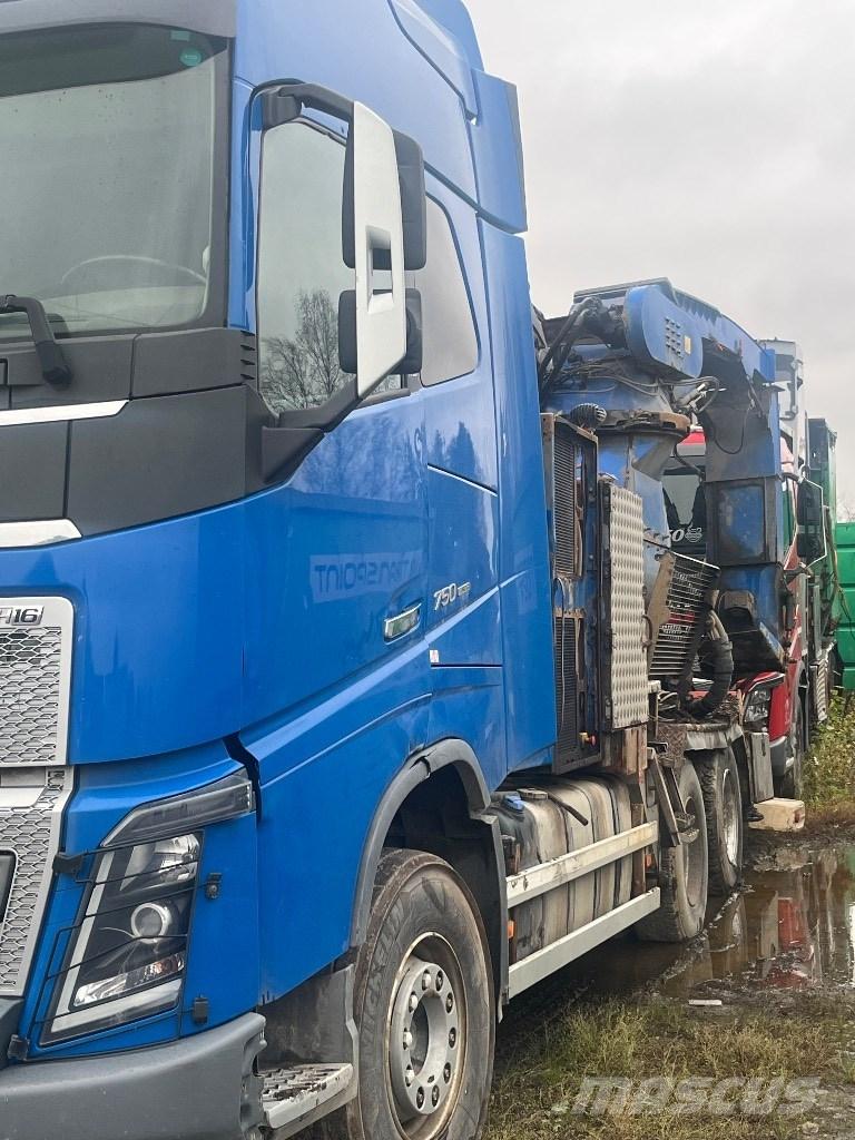 Volvo FH 750 Koka šķēlēji, frēzes, šķeldotāji