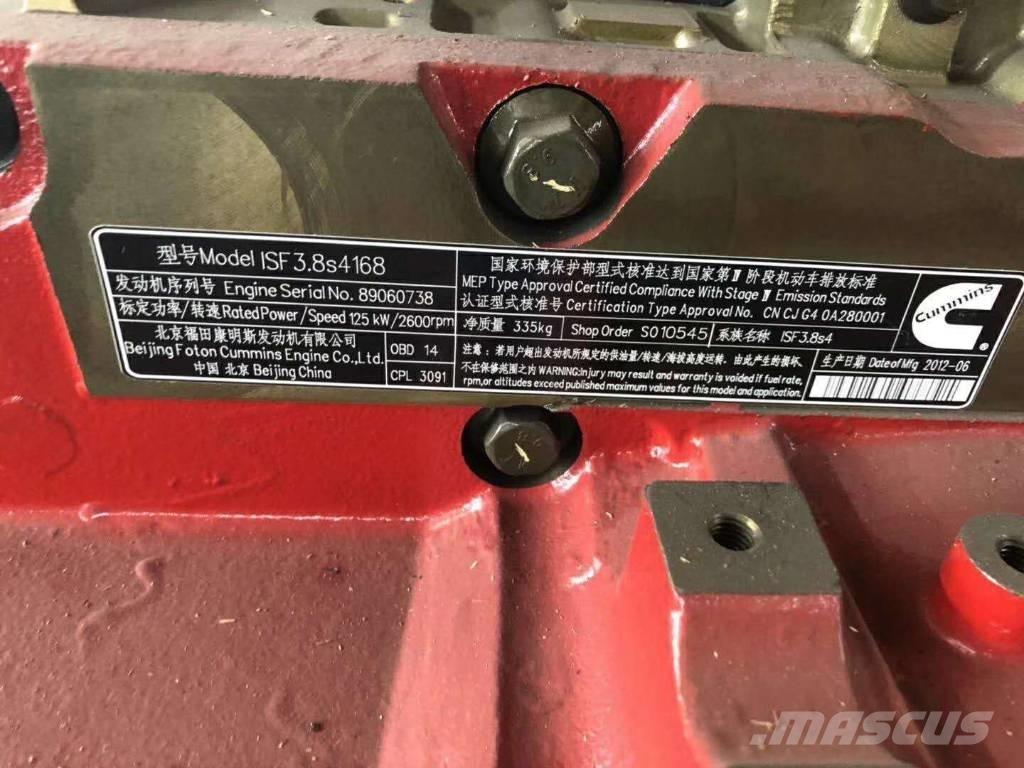 Cummins ISF3.8S4168 Dzinēji