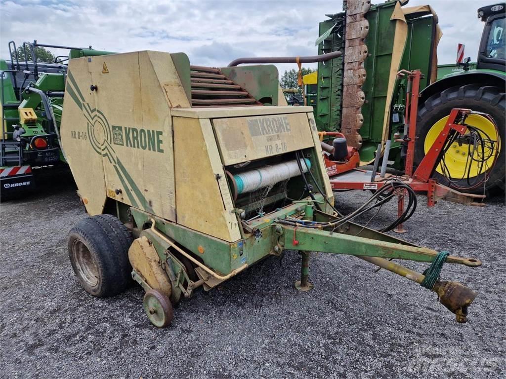 Krone KR 8-16S Rituļu preses