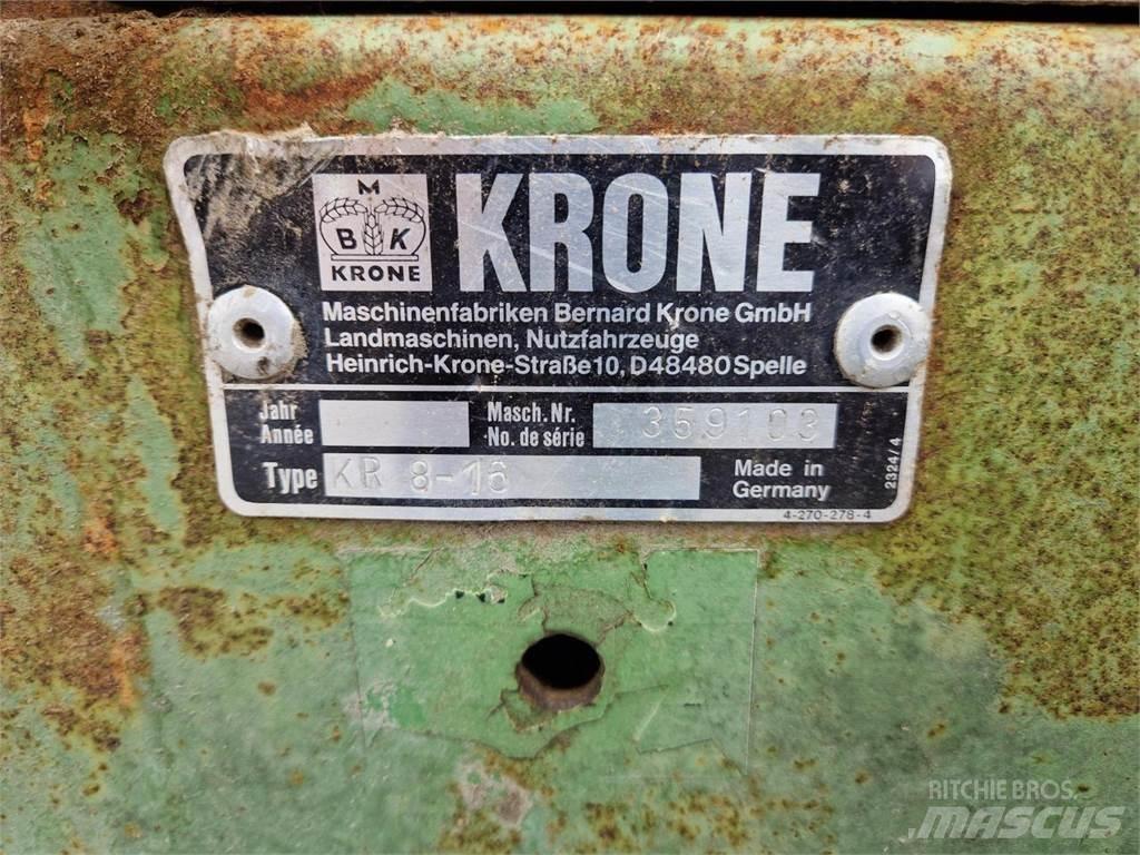 Krone KR 8-16S Rituļu preses