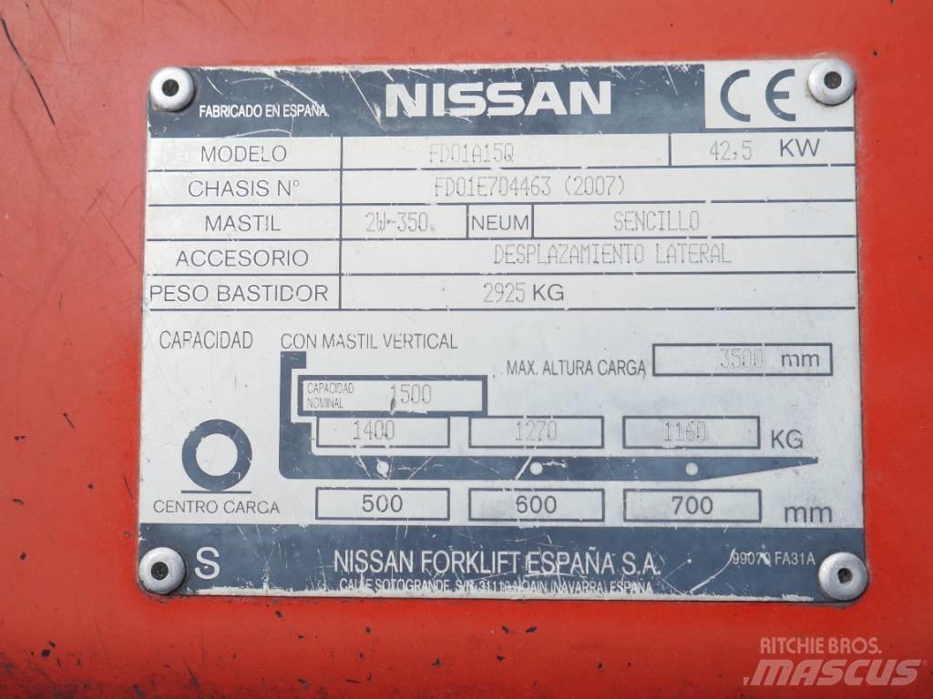 Nissan FD01 A 15 Q Tehnika ar dīzeļa dzinēju