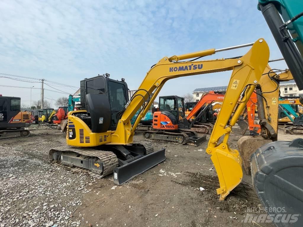 Komatsu PC 55 Mini ekskavatori < 7 t