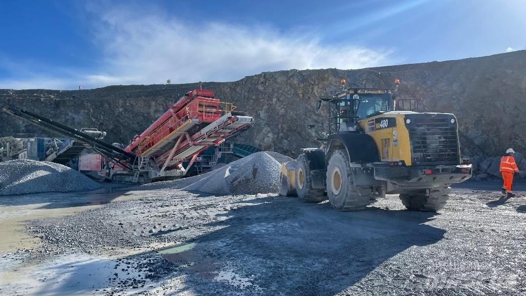 Komatsu WA480 Iekrāvēji uz riteņiem