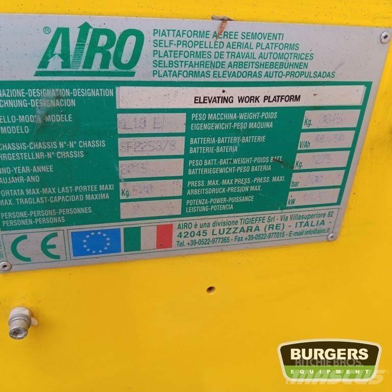 Airo XL 19E Šķerveida pacēlāji