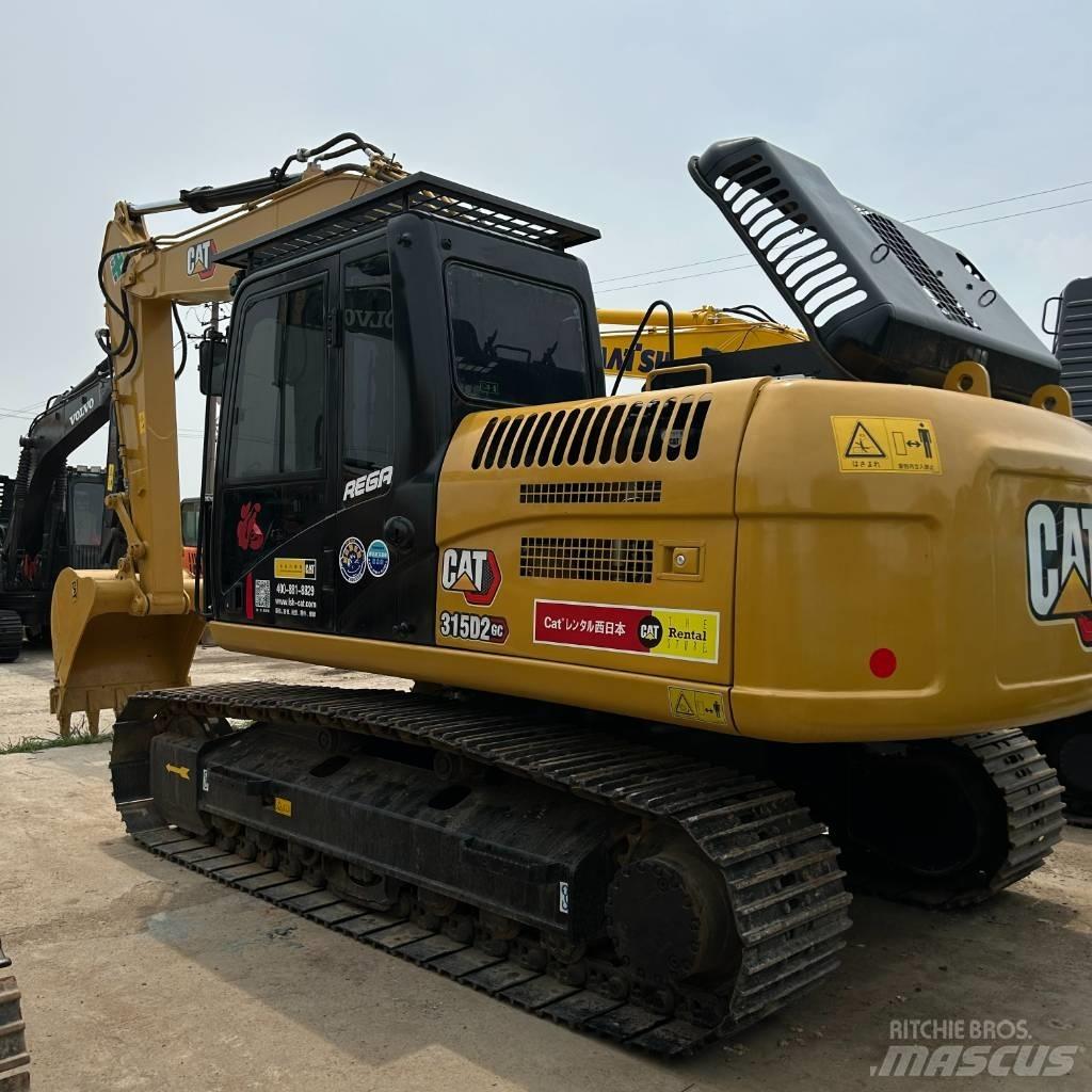 CAT 315 D Kāpurķēžu ekskavatori