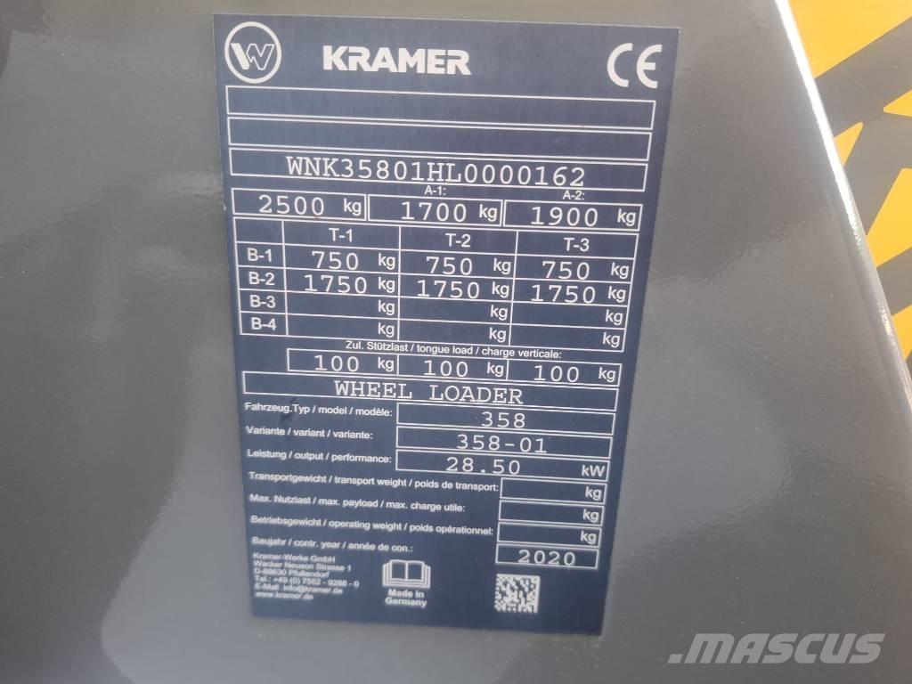 Kramer 5040 Iekrāvēji uz riteņiem