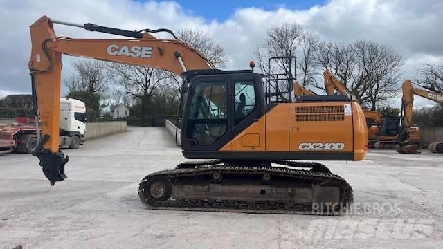 CASE CX 210 D Kāpurķēžu ekskavatori