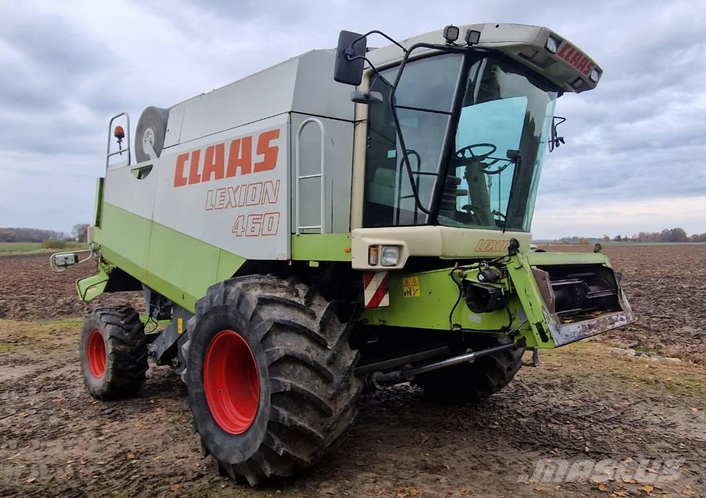 CLAAS lexion 460 Ražas novākšanas kombaini