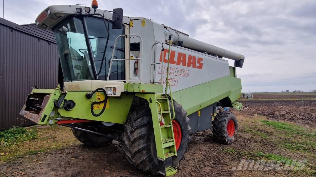 CLAAS lexion 460 Ražas novākšanas kombaini