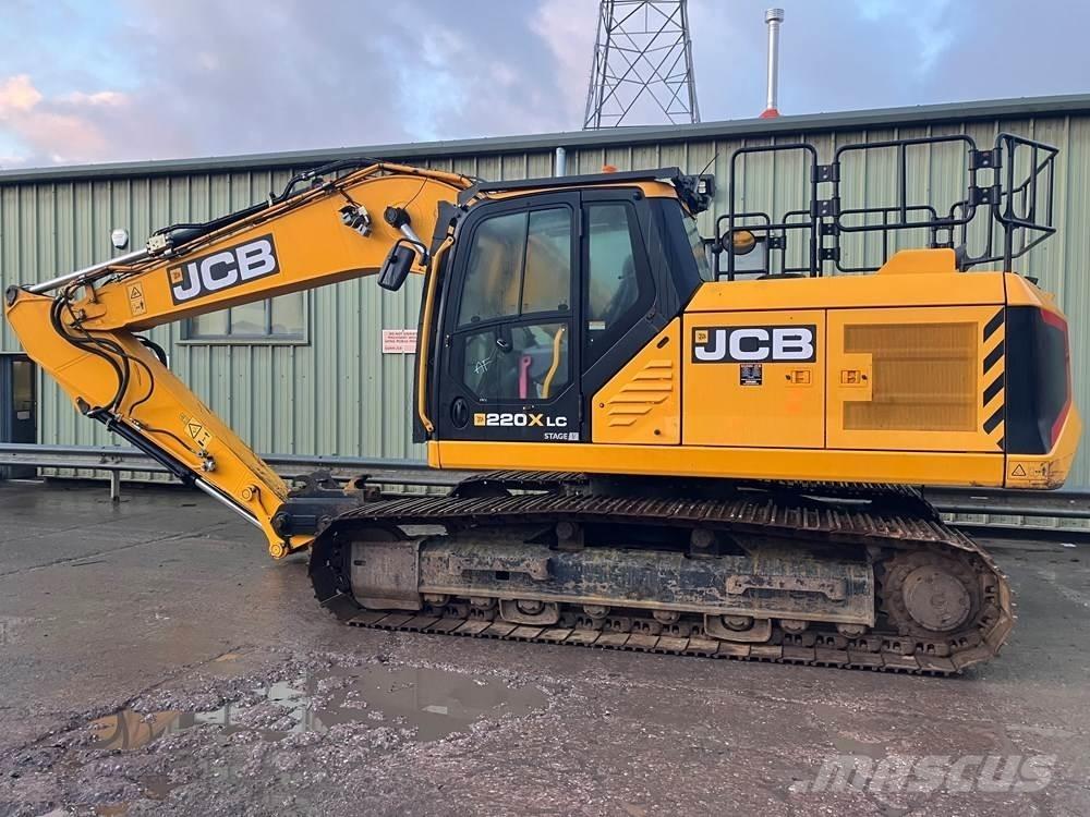 JCB 220 X Series Kāpurķēžu ekskavatori