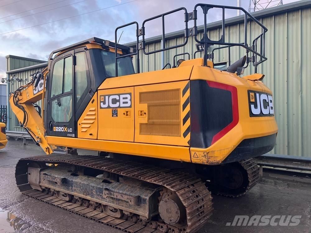 JCB 220 X Series Kāpurķēžu ekskavatori