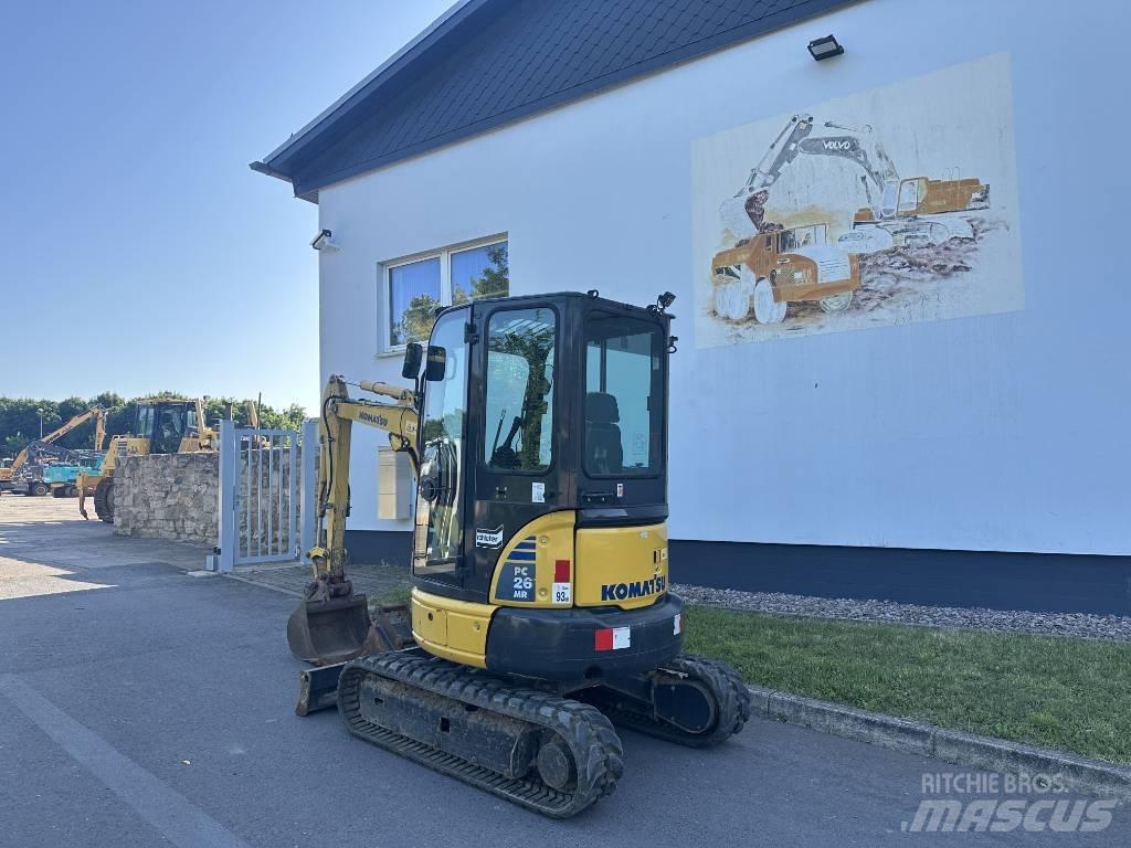 Komatsu PC 26 MR-3 Mini ekskavatori < 7 t