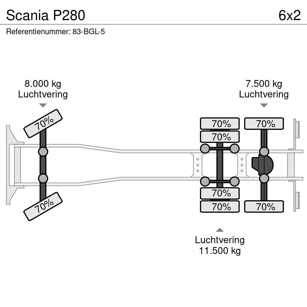 Scania P280 Šasija ar kabīni