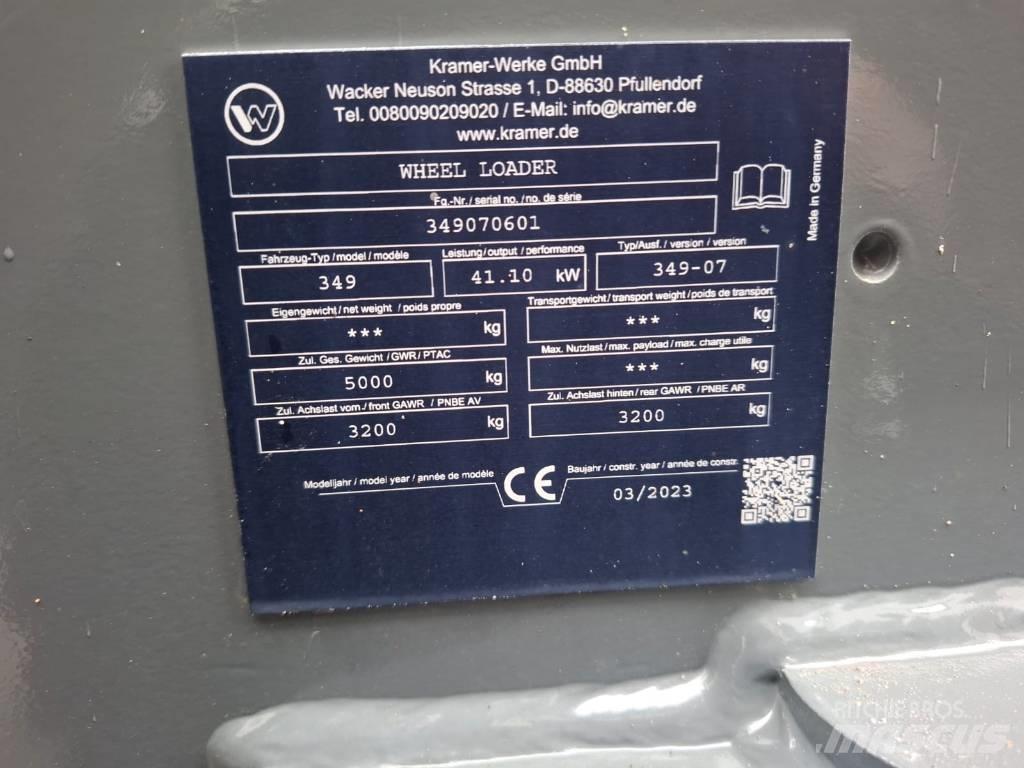 Kramer 5065T Iekrāvēji uz riteņiem