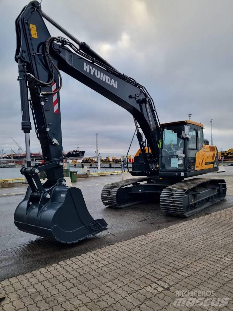 Hyundai HX210AL Kāpurķēžu ekskavatori