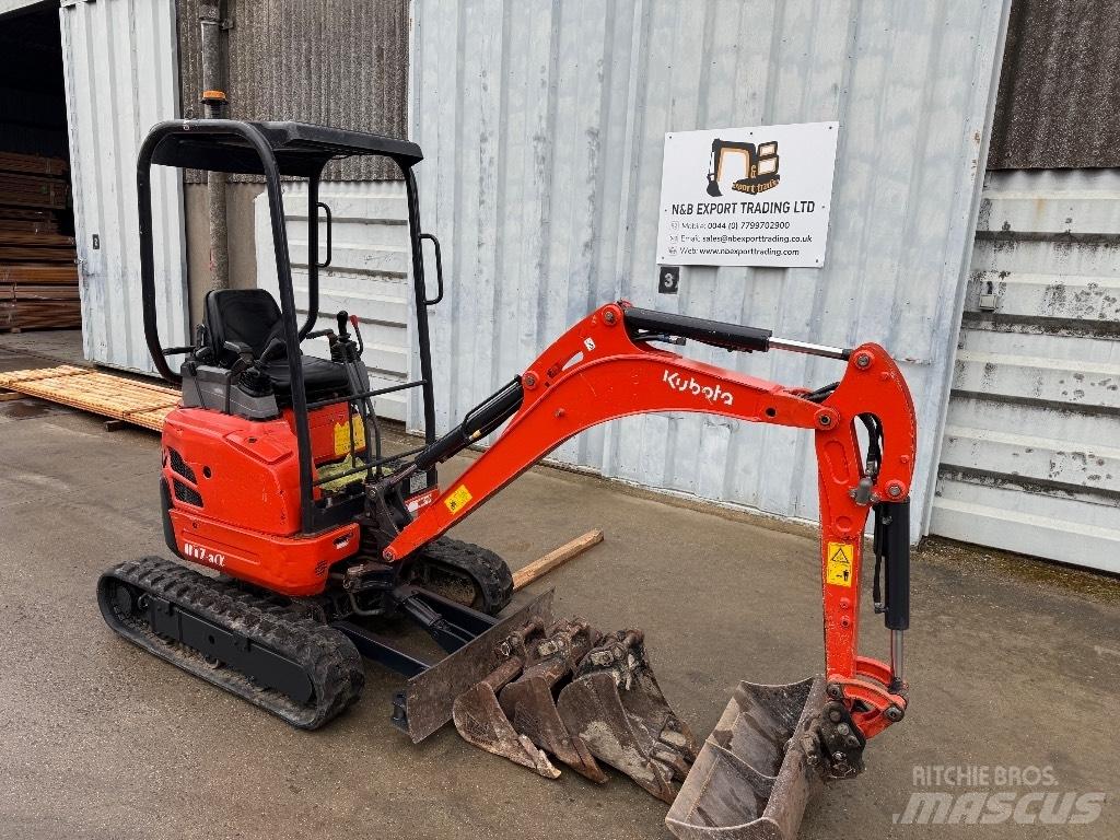 Kubota U 17 Mini ekskavatori < 7 t