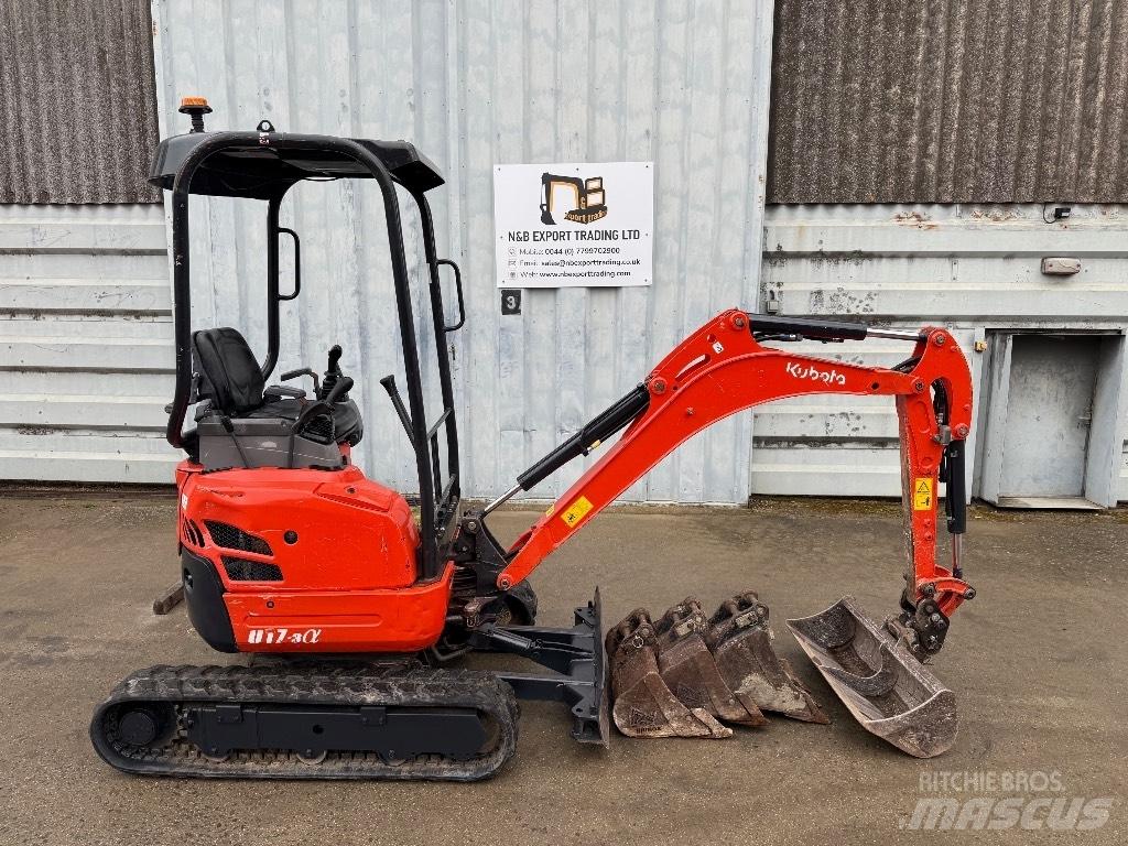 Kubota U 17 Mini ekskavatori < 7 t