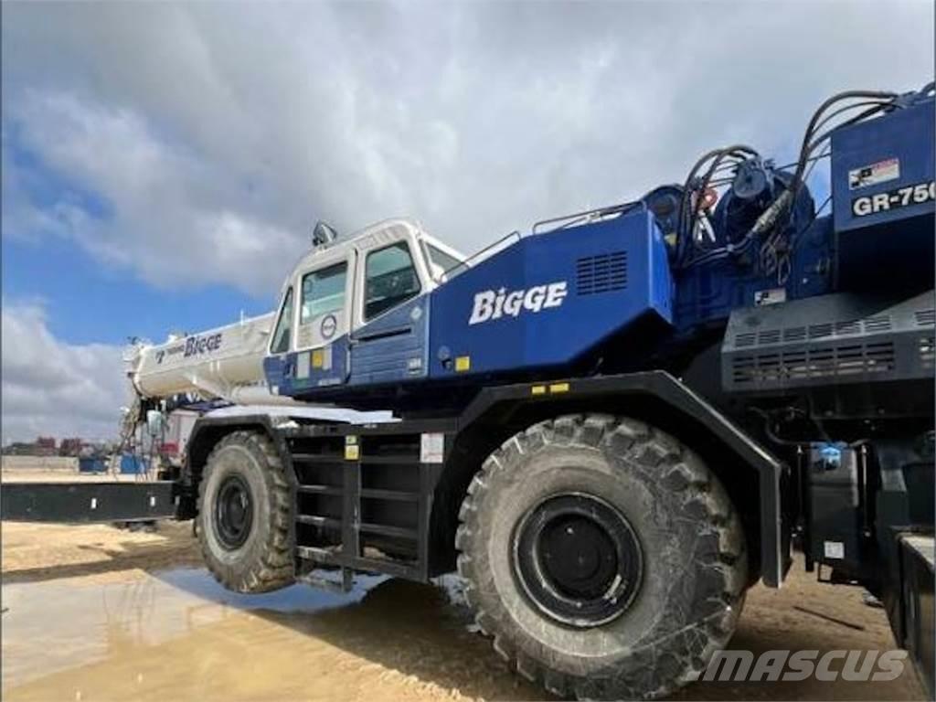 Tadano GR-750XL Celtņi nelīdzenām virsmām