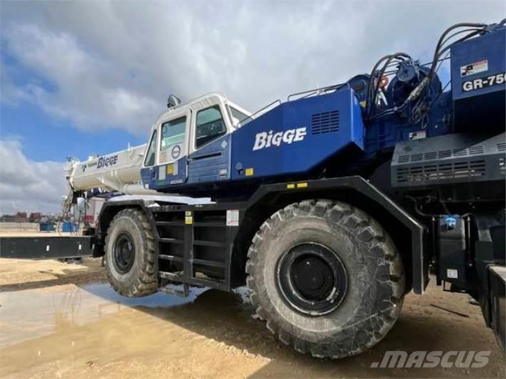 Tadano GR-750XL Celtņi nelīdzenām virsmām