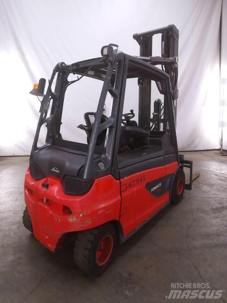 Linde E30L-01 Elektriskie iekrāvēji