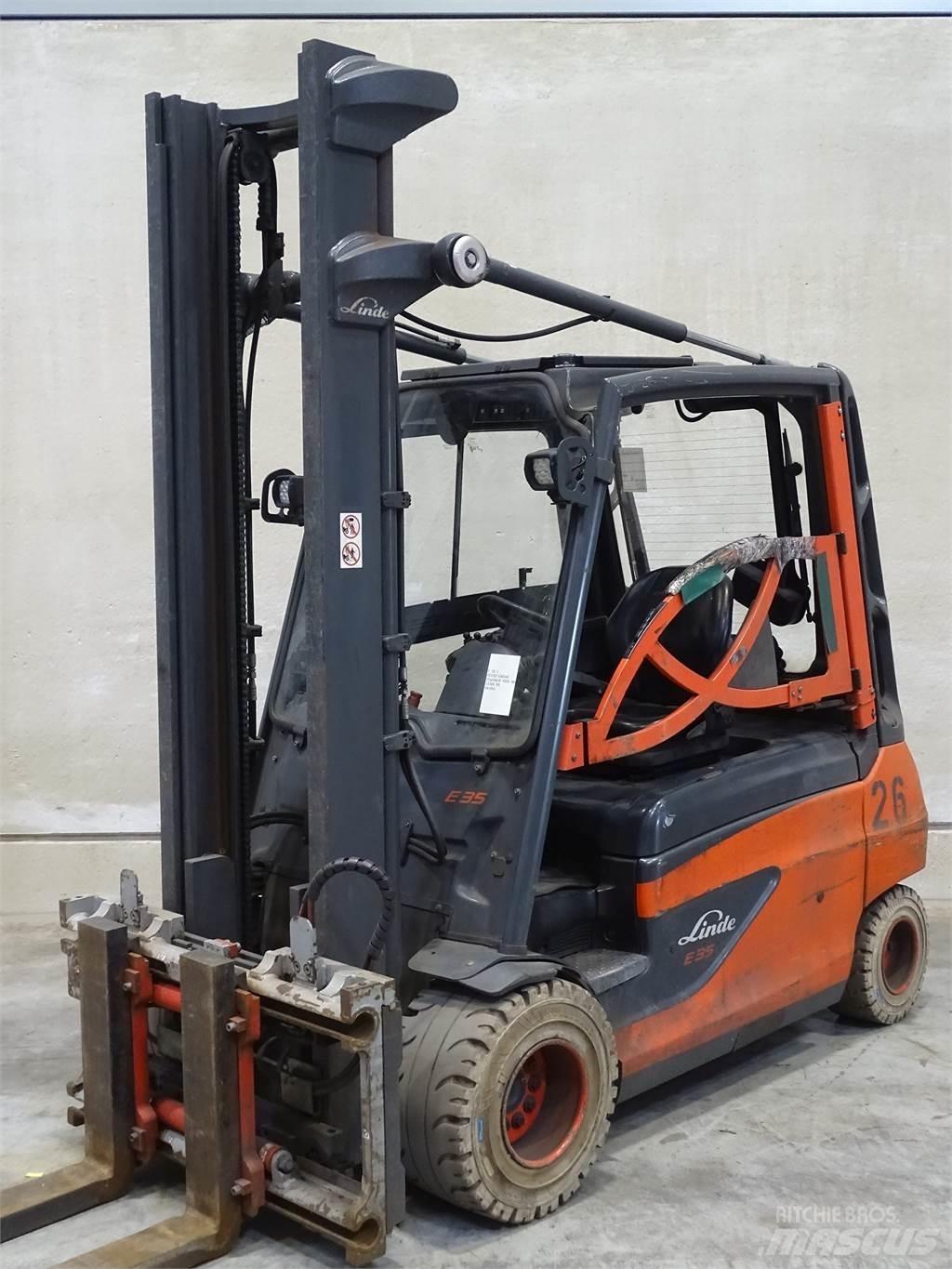 Linde E35L Elektriskie iekrāvēji