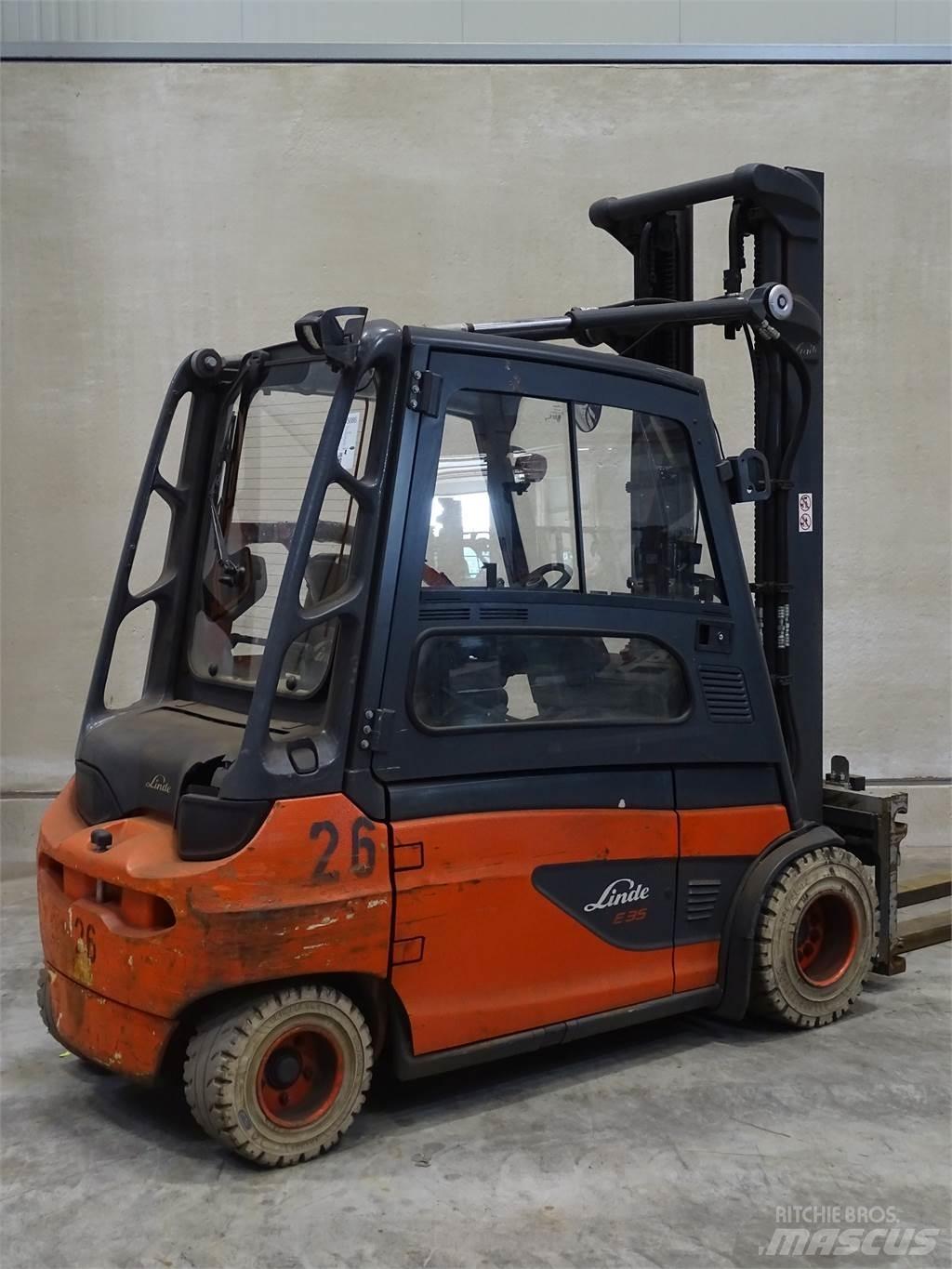 Linde E35L Elektriskie iekrāvēji