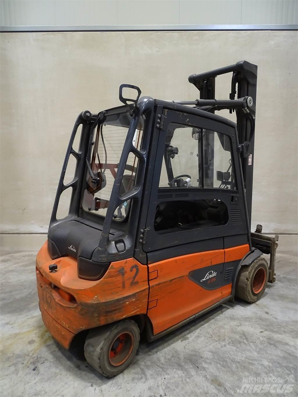 Linde E35L-01 Elektriskie iekrāvēji