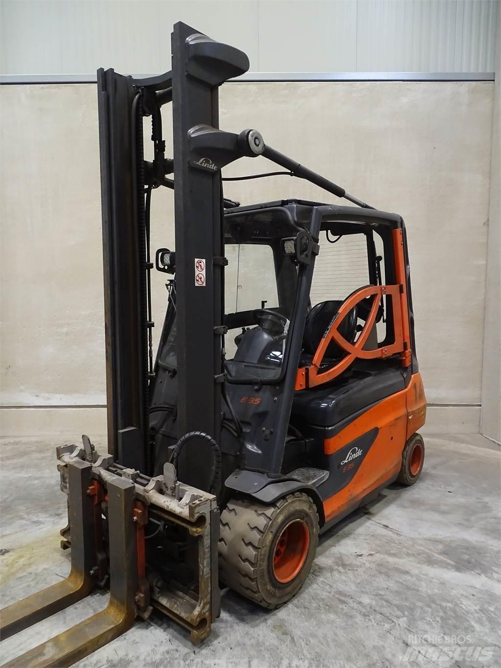 Linde E35L-01 Elektriskie iekrāvēji