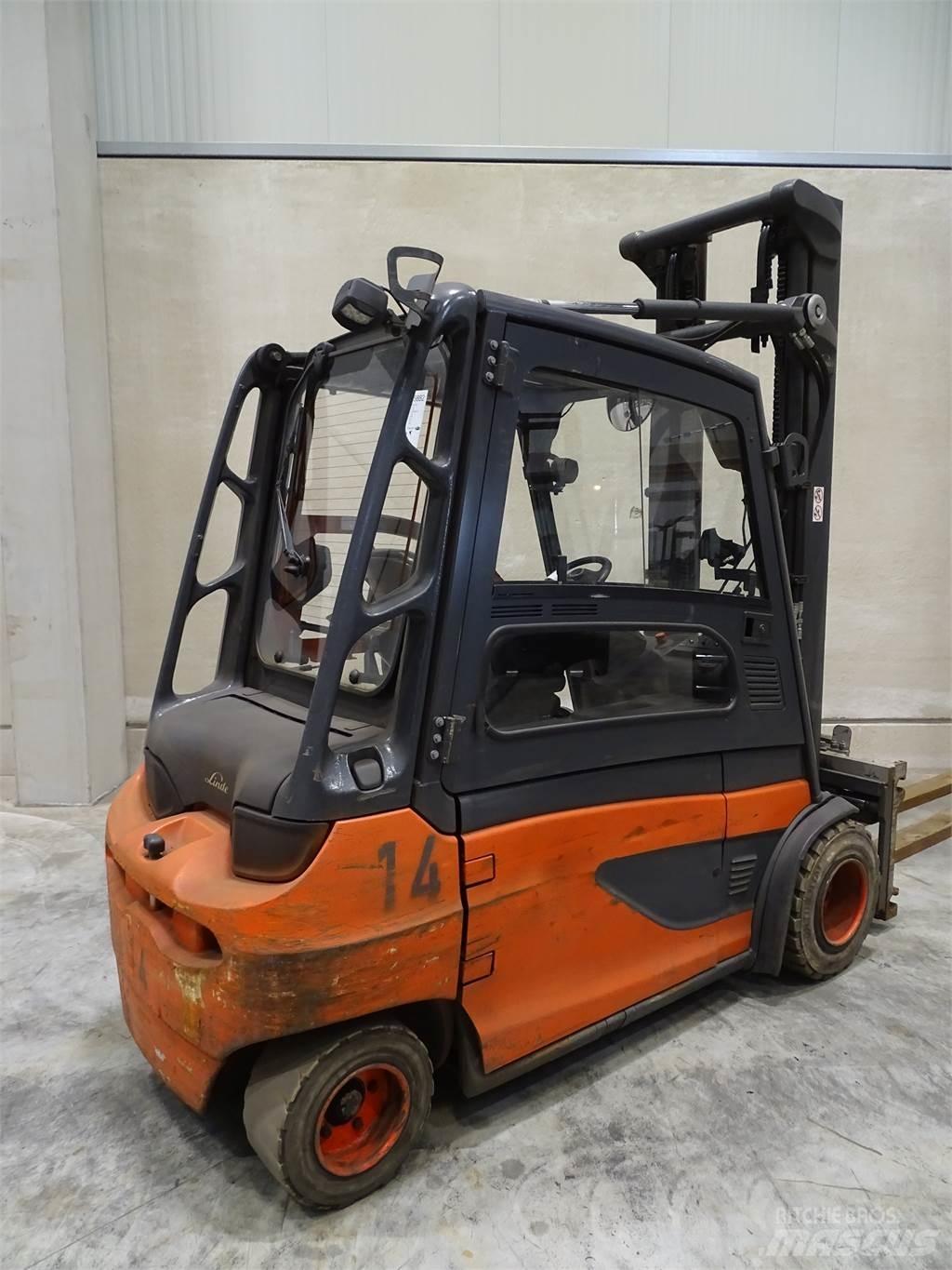 Linde E35L-01 Elektriskie iekrāvēji