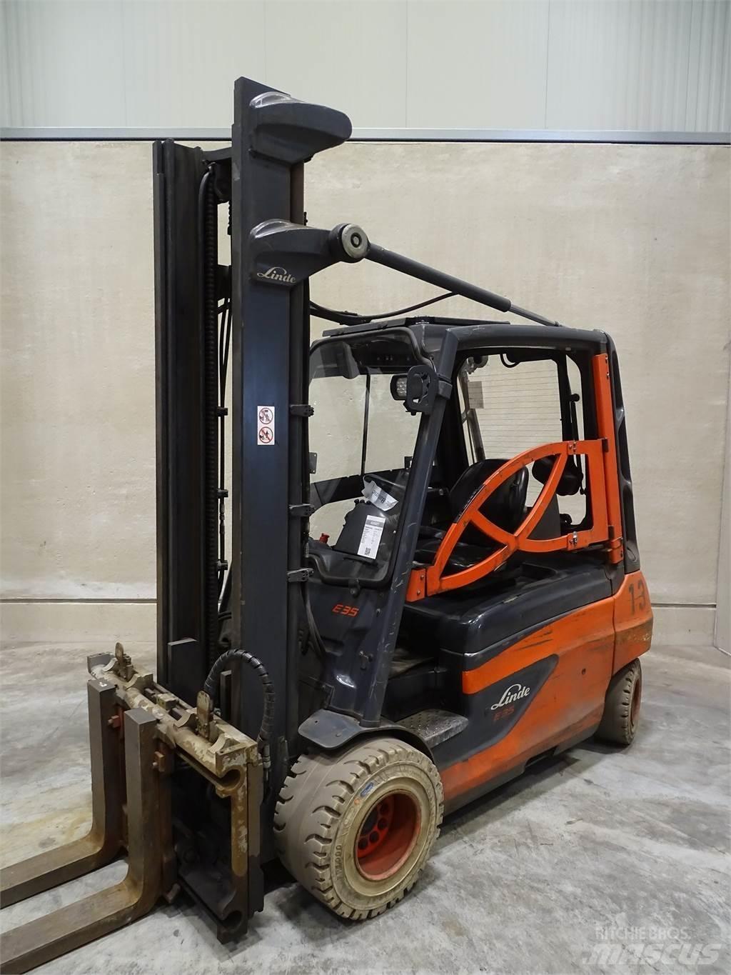 Linde E35L-01 Elektriskie iekrāvēji