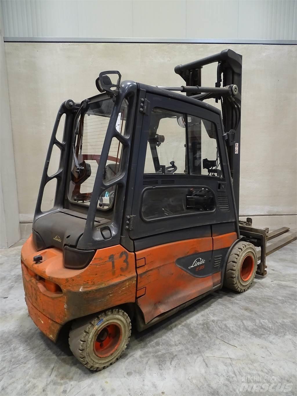 Linde E35L-01 Elektriskie iekrāvēji