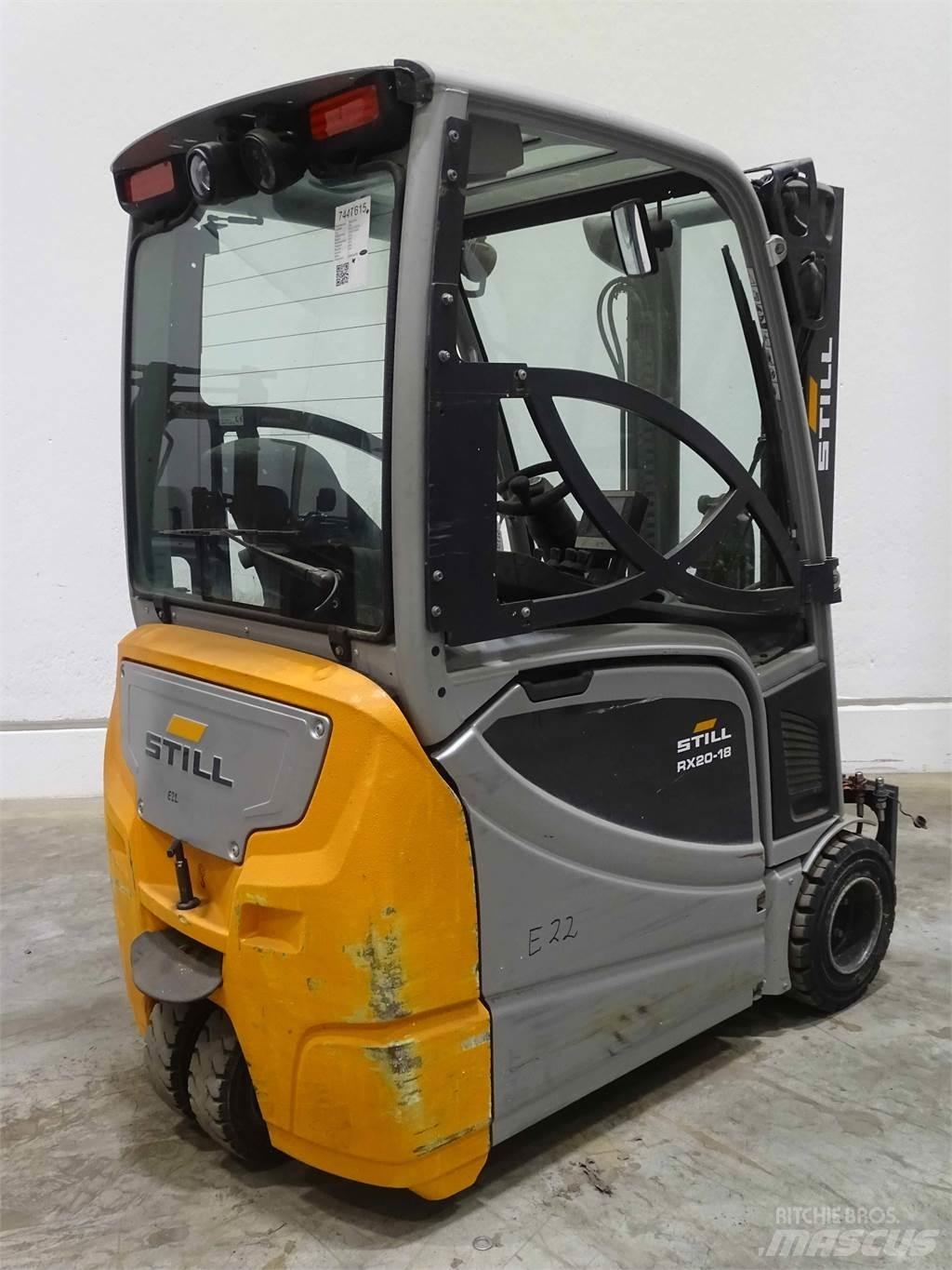 Still RX20-18 Elektriskie iekrāvēji