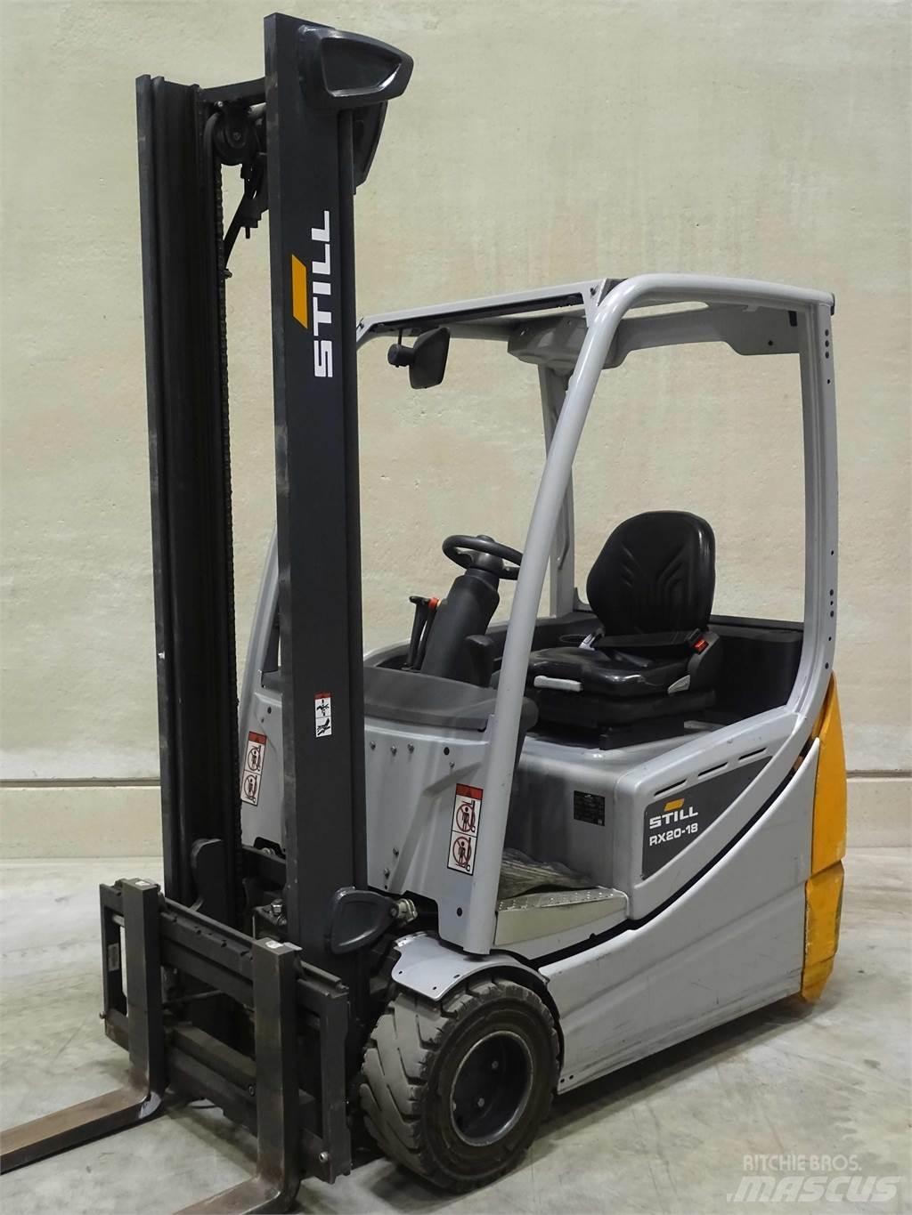 Still RX20-18 Elektriskie iekrāvēji