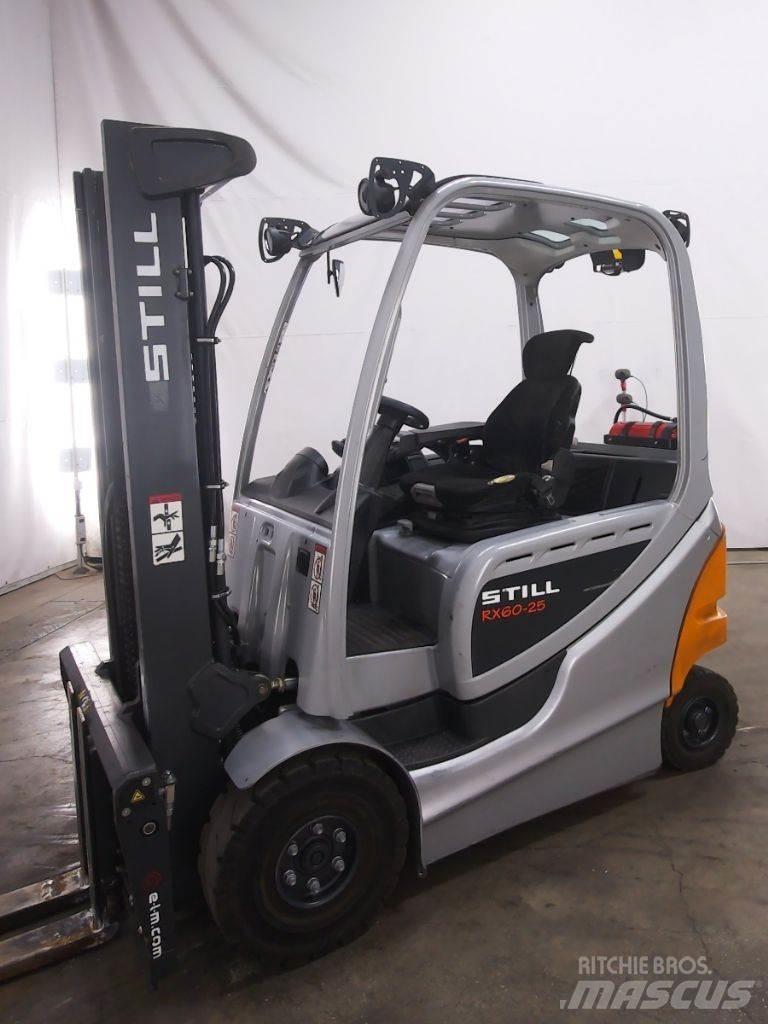 Still RX60-25 Elektriskie iekrāvēji