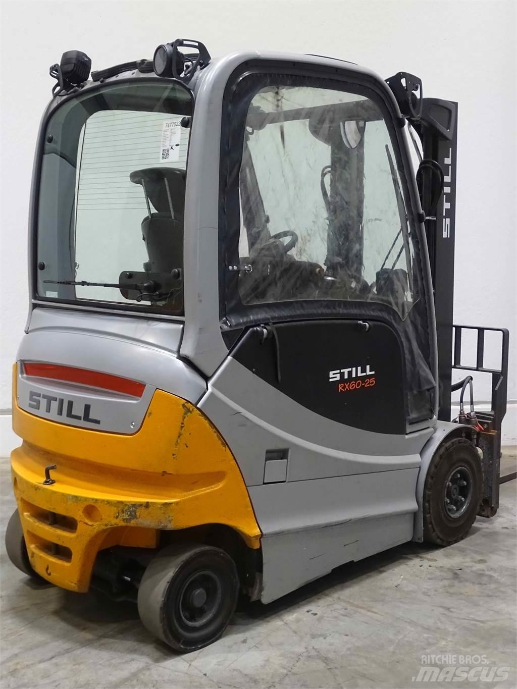 Still RX60-25 Elektriskie iekrāvēji