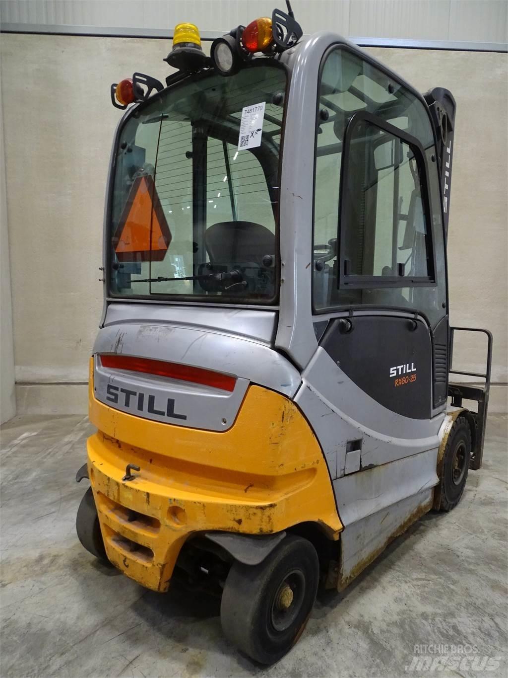 Still RX60-25 Elektriskie iekrāvēji
