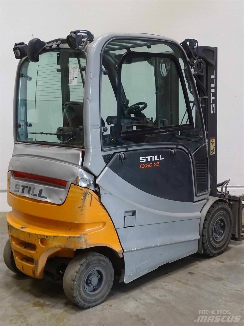 Still RX60-25 Elektriskie iekrāvēji