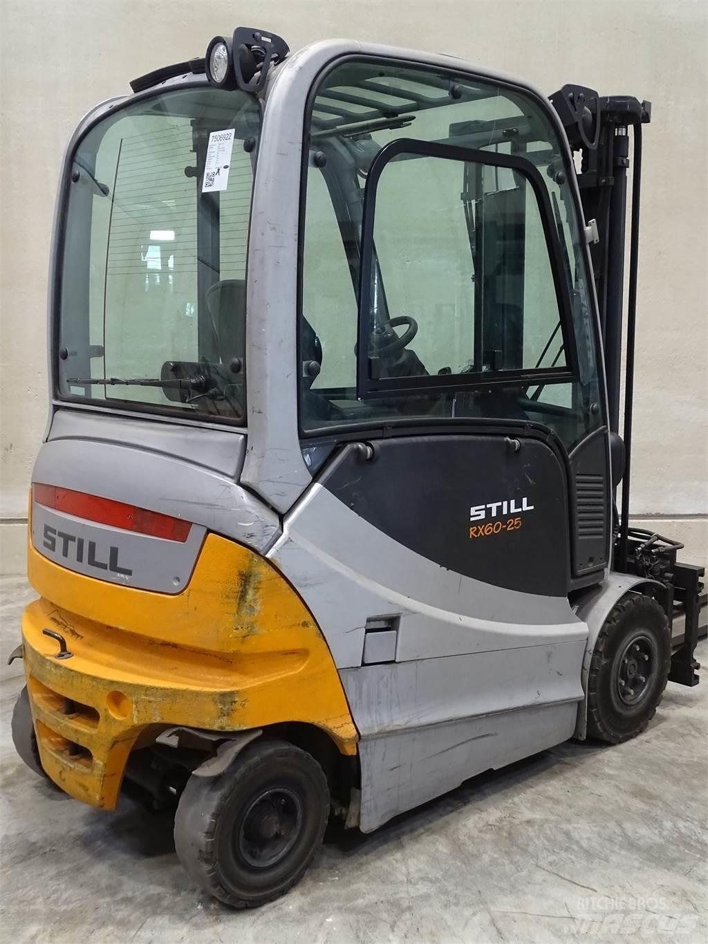 Still RX60-25 Elektriskie iekrāvēji