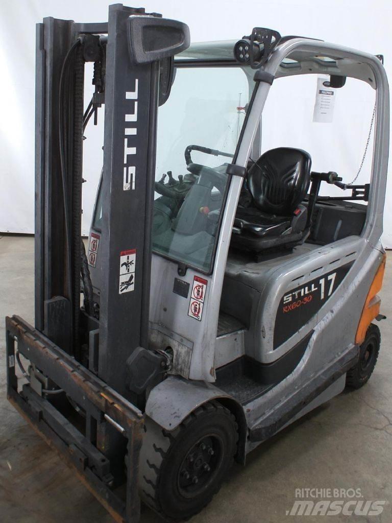 Still RX60-30 Elektriskie iekrāvēji