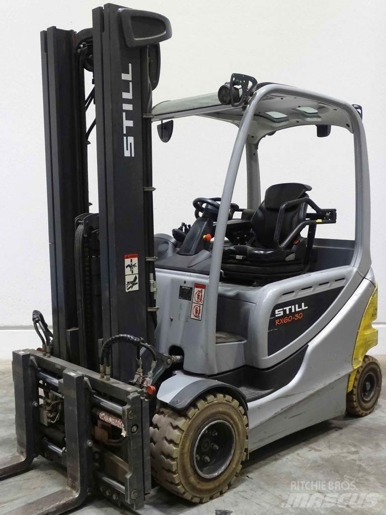 Still RX60-30 Elektriskie iekrāvēji