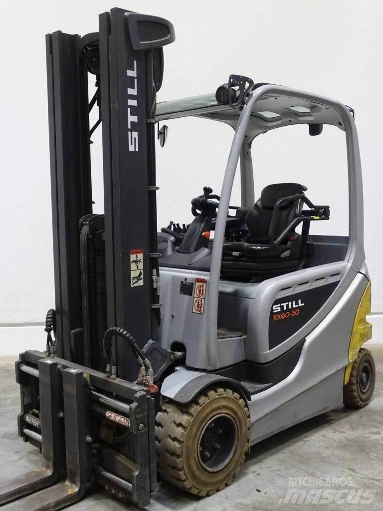 Still RX60-30 Elektriskie iekrāvēji