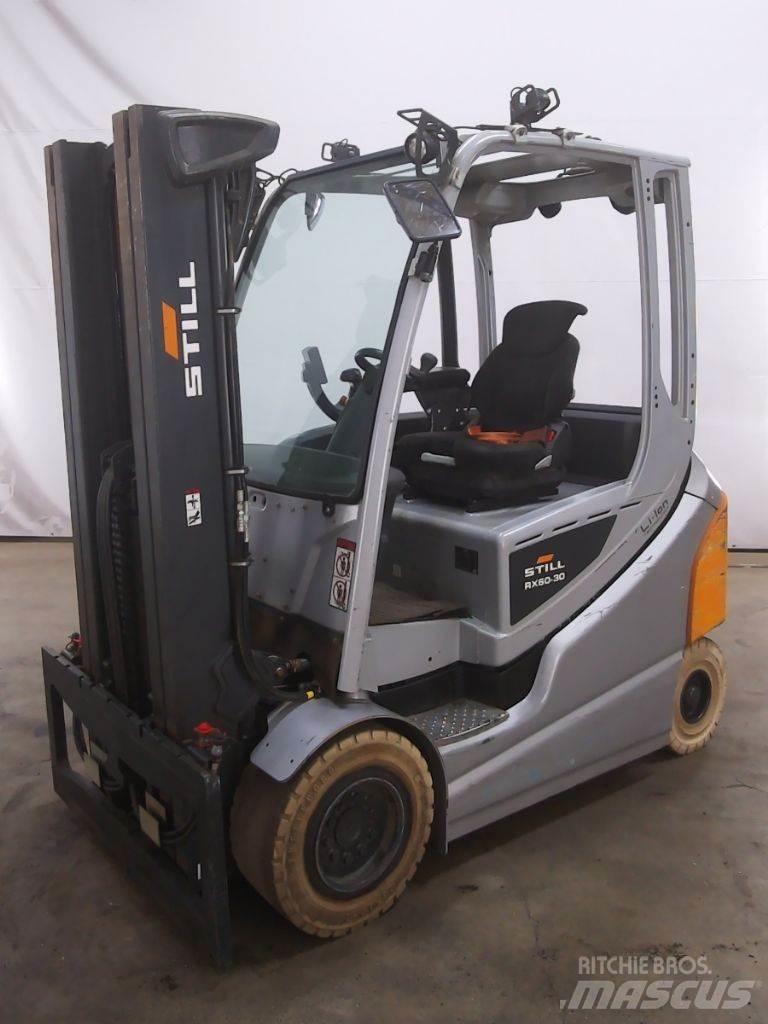 Still RX60-30 Elektriskie iekrāvēji