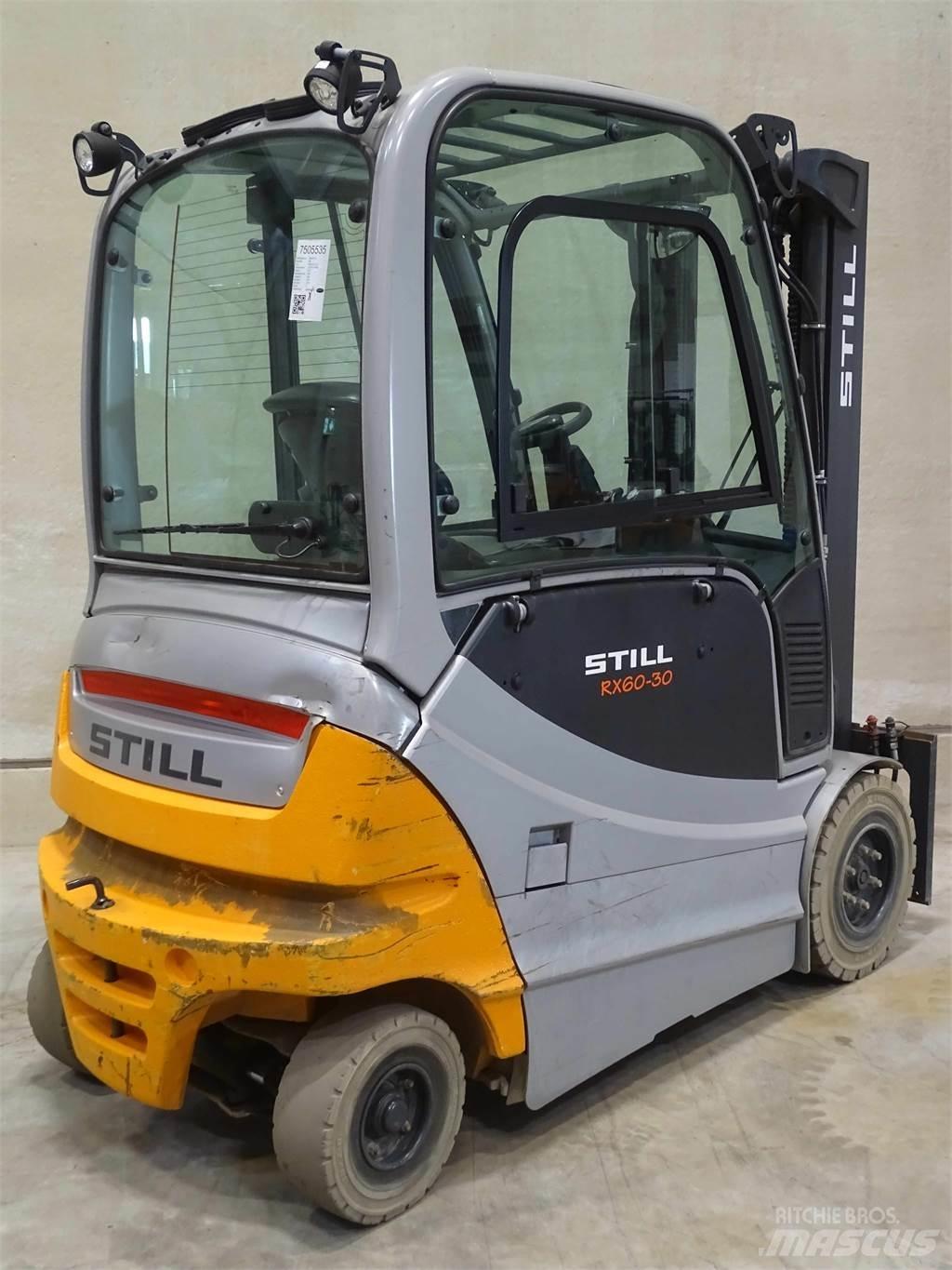 Still RX60-30 Elektriskie iekrāvēji